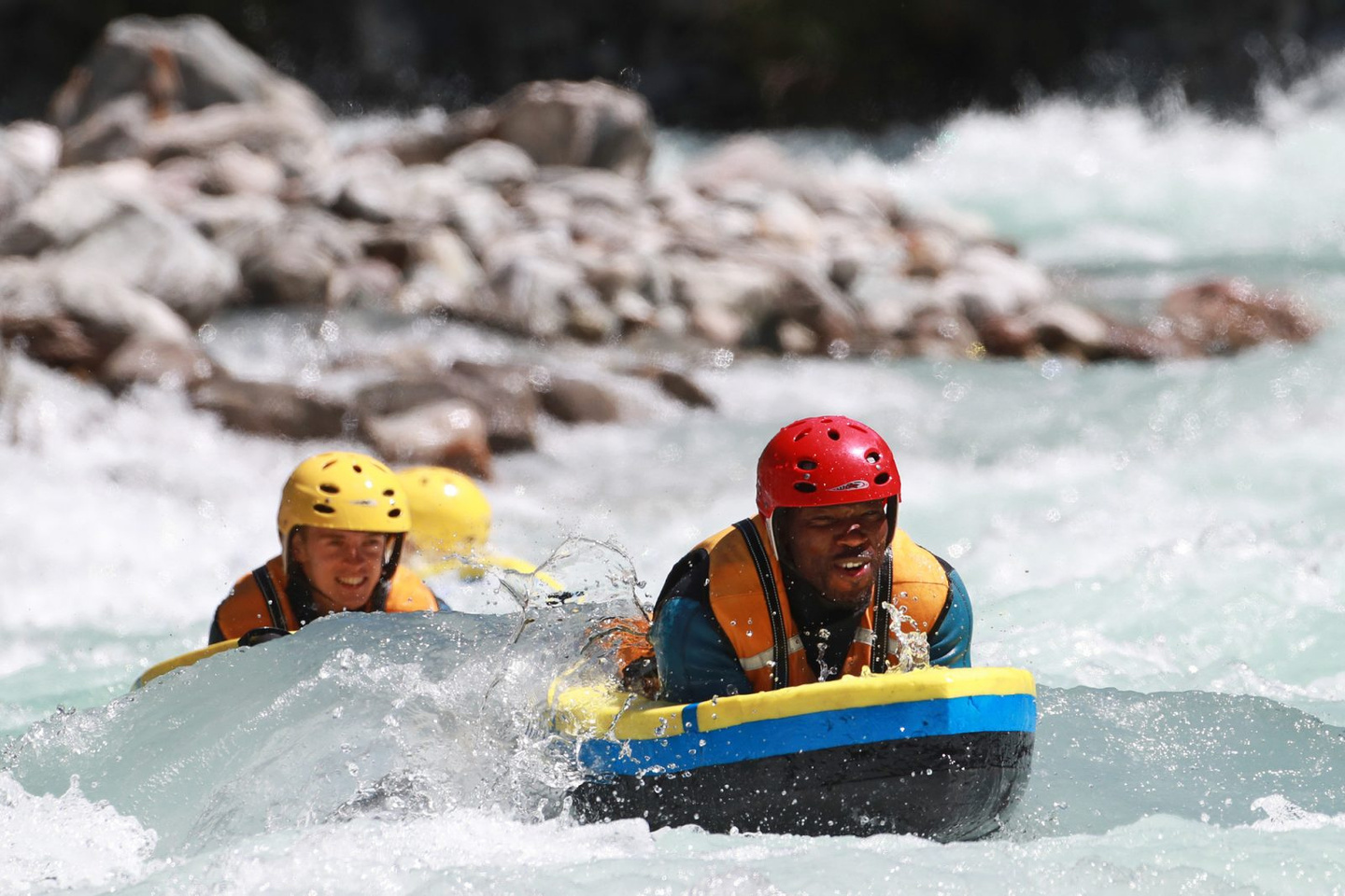 Descente en hydrospeed